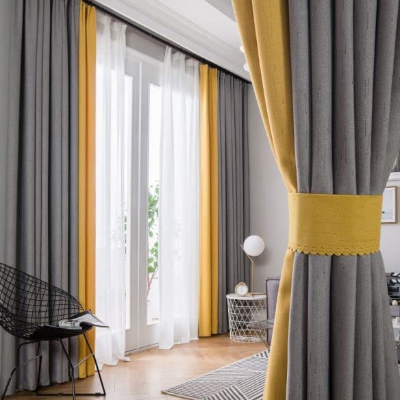 Velvet Sabia Curtain - Basic Tape Design