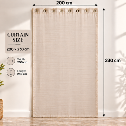 Intex Curtains House 100% Blackout Curtains – Thermal Insulated, Double-Layer Fabric – Full Room Darkening