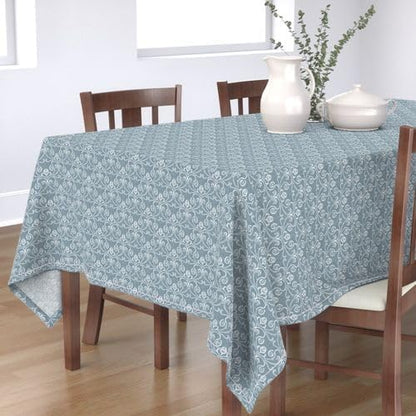 Intex Home Meadow Breeze Linen-Look Tablecloth, Wrinkle-Resistant, Dining/Events/Everyday, 1 Pc