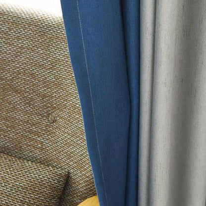 INtex CURTAINS HOUSE Velvet Sabia Modern Design Curtain â€“ Two colors With Tie-backs - 2 Piece - Steel Grommets,