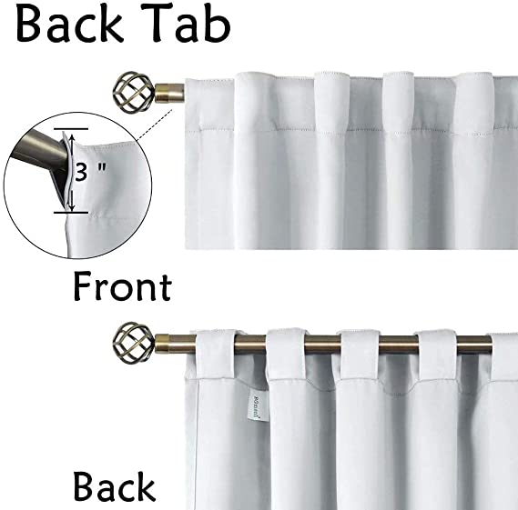 Blackout Back Tap design curtain
