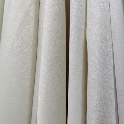 INtex CURTAINS HOUSE Faux Linen Textured Curtains Durable Fabric-Light Filtering Drapes forLiving Rooms Reception and Bedroom - Steel Grommets - Single Panel
