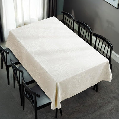 INtex HOME Analia Linen Tablecloth, Rectangular Dining Cover, Elegant and Durable, Soft Fabric, Easy-Care, Multi-Purpose for Home, Events, and Special Occasions, Set of 1