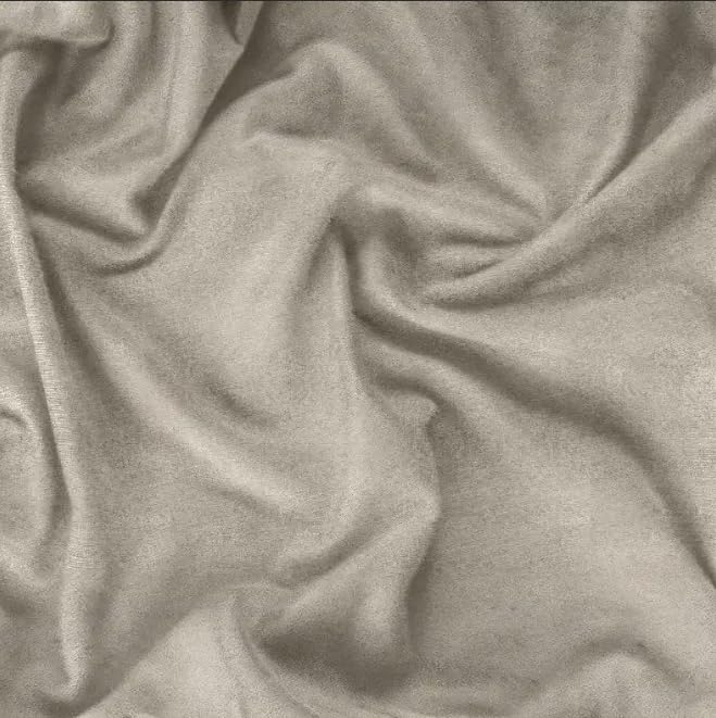 INtex CURTAINS HOUSE Faux Linen Textured Curtains Durable Fabric-Light Filtering Drapes forLiving Rooms Reception and Bedroom - Steel Grommets - Single Panel