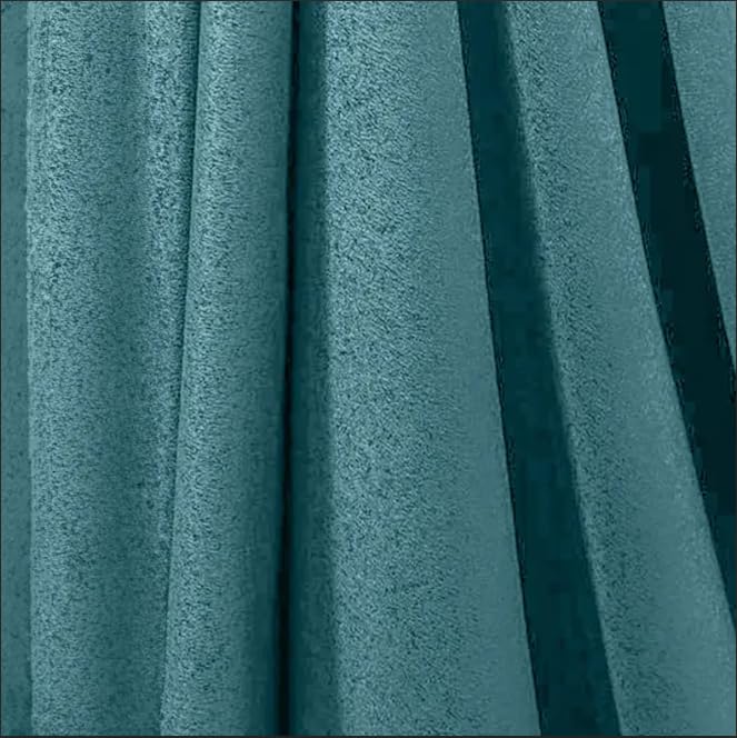 INtex CURTAINS HOUSE Faux Linen Textured Curtains Durable Fabric-Light Filtering Drapes forLiving Rooms Reception and Bedroom - Steel Grommets - Single Panel