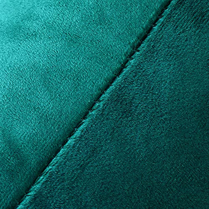 INtex CURTAINS HOUSE Soft Thick Velvet Throw Pillow Covers Decorative Square Cushion Cover For Couch Sofa Bedroom Living Room - set of 2 Pieces
