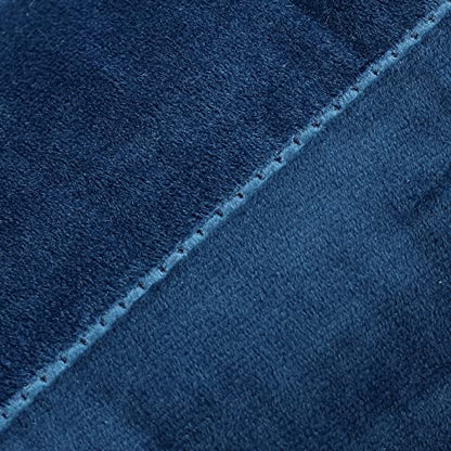 INtex CURTAINS HOUSE Soft Thick Velvet Throw Pillow Covers Decorative Square Cushion Cover For Couch Sofa Bedroom Living Room - set of 2 Pieces