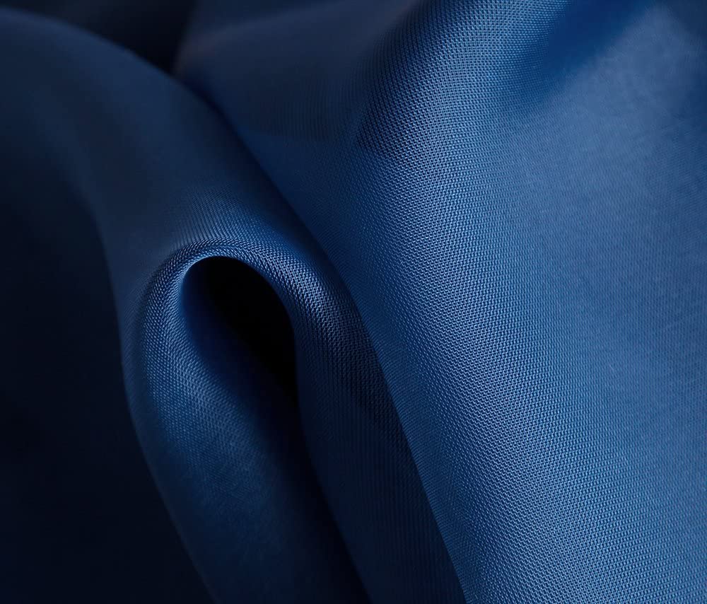 INtex CURTAINS HOUSE Elegant Voile Chiffon Curtains - Rod Pocket Design - Luxury Soft Fabric 1 Panel