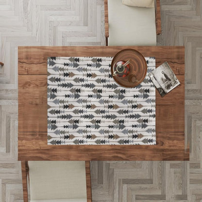 INTEX HOME Sofia Elegance Square Tablecloth â€“ Luxurious Linen Velvet â€“ Kitchen & Living Room Tables â€“ For Ramadan & Events â€“ 2 Pieces