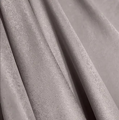 INtex CURTAINS HOUSE Faux Linen Textured Curtains Durable Fabric-Light Filtering Drapes forLiving Rooms Reception and Bedroom - Steel Grommets - Single Panel