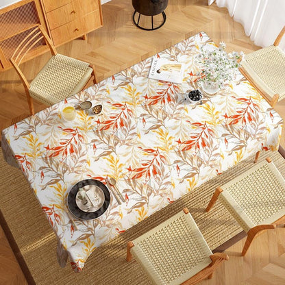 Intex Home Linen Velvet Tablecloth, 130x200 cm, Soft, Living/Kitchen/Bedroom/Occasions