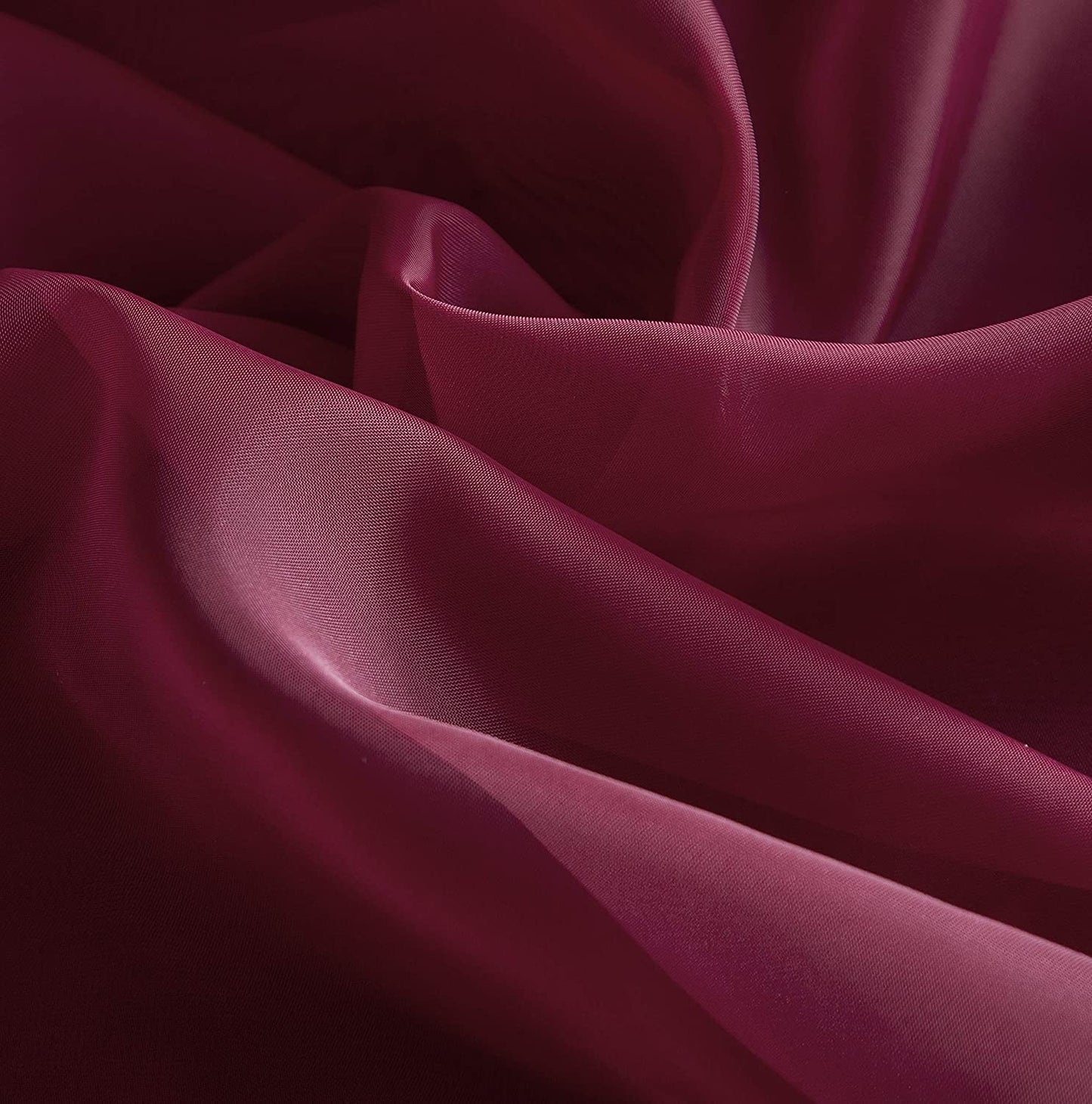INtex CURTAINS HOUSE Elegant Voile Chiffon Curtains - Rod Pocket Design - Luxury Soft Fabric 1 Panel