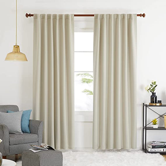 Blackout Back Tap design curtain