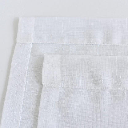INtex CURTAINS Curtains Natural Linen Light Filtering Curtains For Bed Rooms And Living Rooms - Steel GrommetsÂ -Â 1Â Piece
