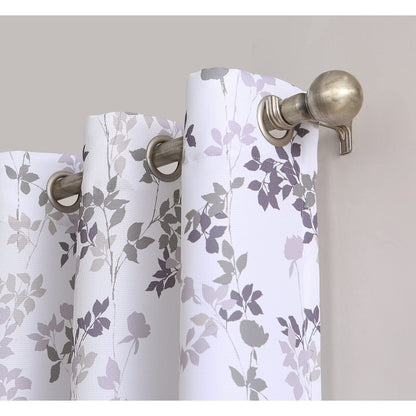 INtex CURTAINS HOUSE Linen Velvet Sabia Curtains-Modern Multi Colour Sheer Design-Steel Grommets -1 Piece