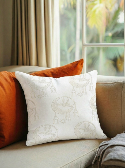 Ramadan Vibes Chenille Cushion Covers, Set of 2